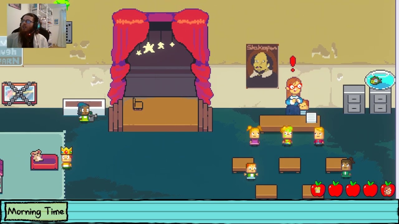 Kindergarten 3 wiz face cam #2 Ze French Revolution!