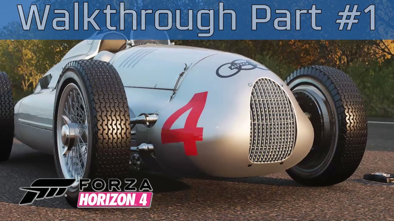 Forza Horizon 4 - Walkthrough Part #1 [HD 1080P/60FPS]