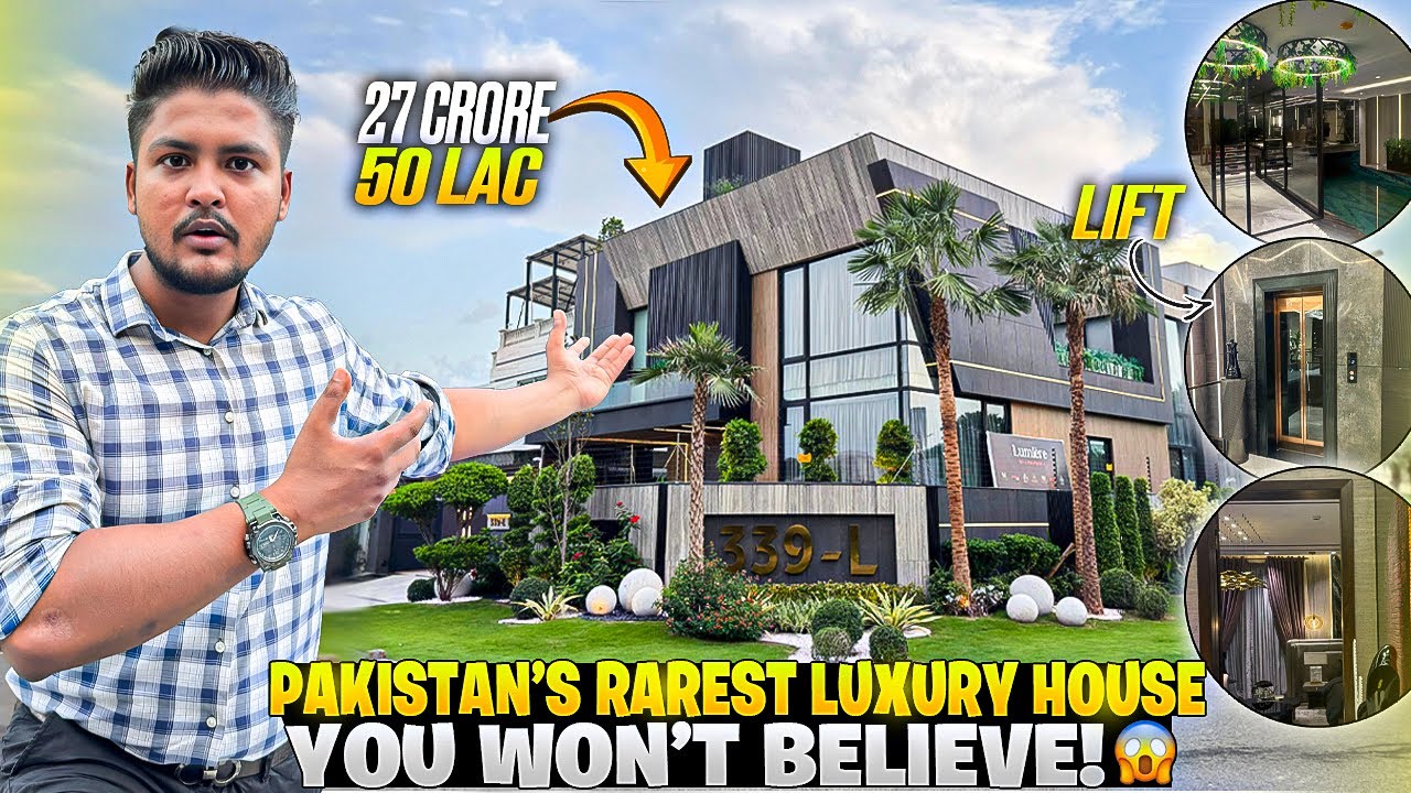 Inside One of PAKISTAN's Most Expensive Homes: Millionaire's Luxury Mansion in DHA 