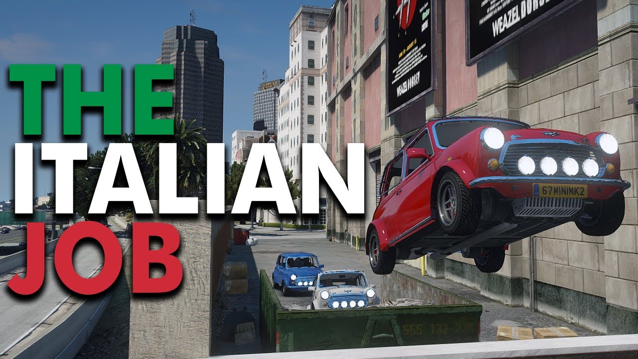 The Italian Job -  GTA 5 Cinematic