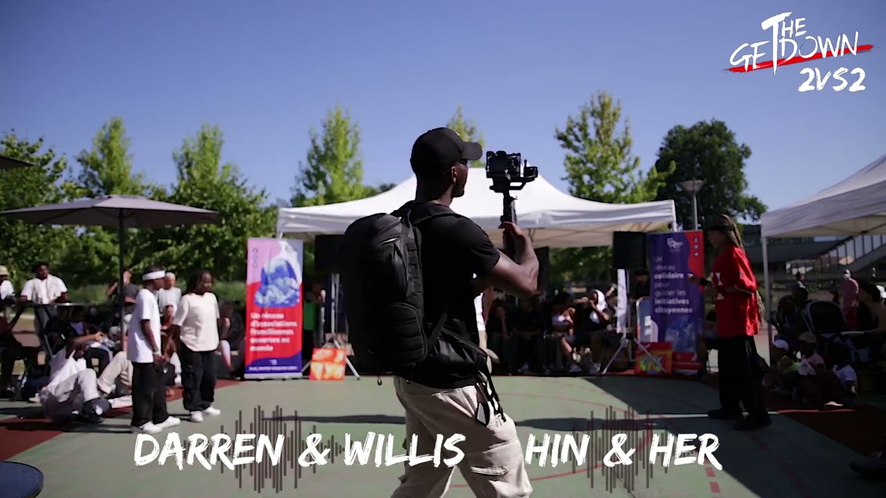 DARREN & WILLIS vs HIM & HER - 1/2 FINAL 2 VS 2  (THE GETDOWN BATTLE LOGNES) WINNER DARREN & WILLIS