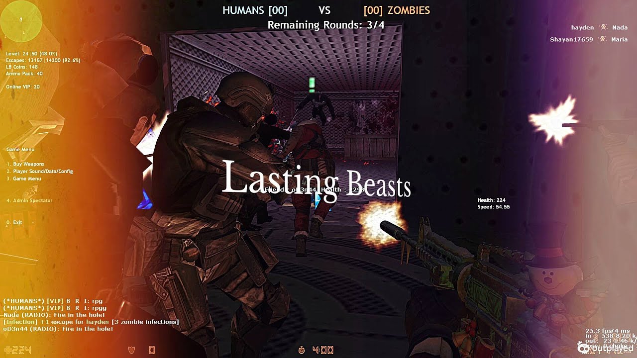 Lasting Beasts - Zombie Escape map ze_lift_escape_dg