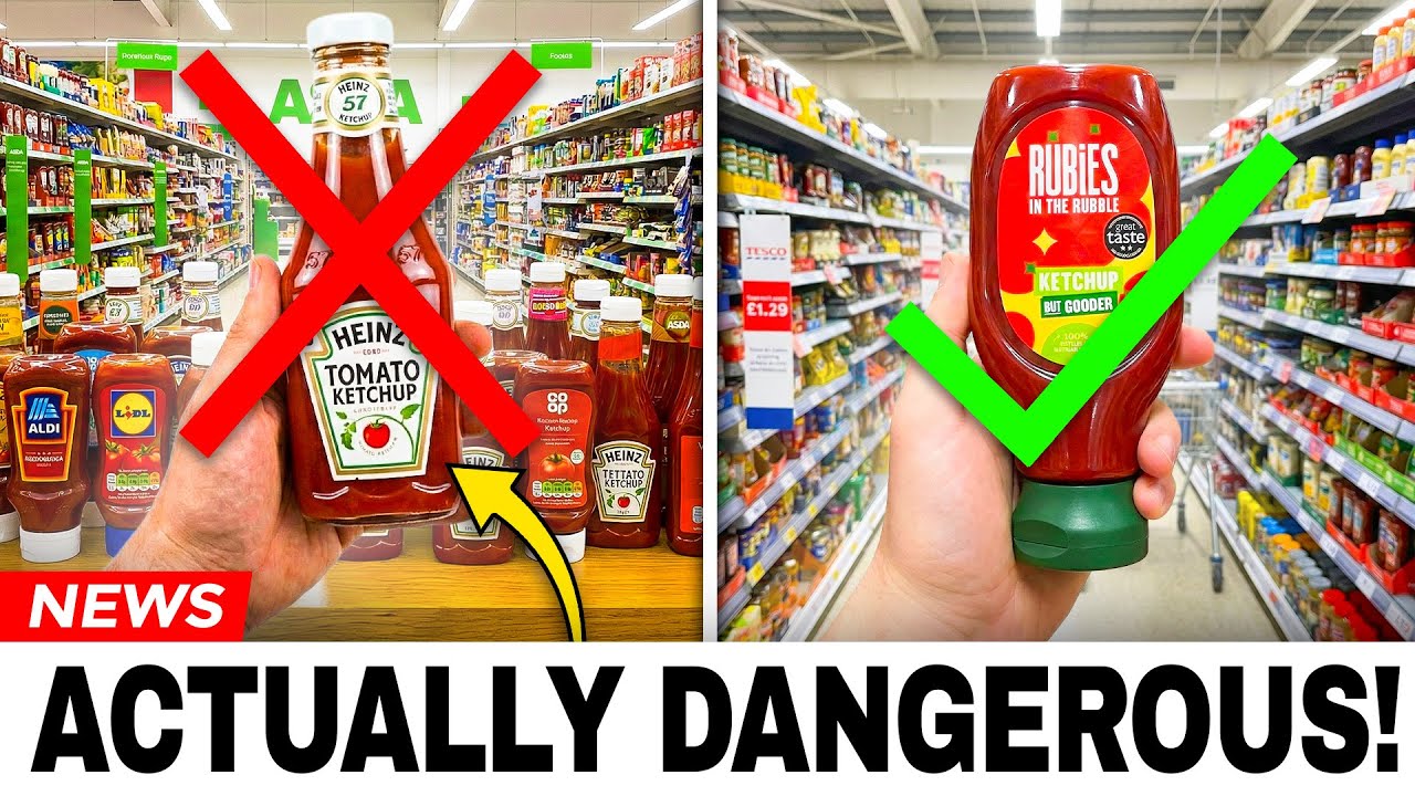8 FAKE UK Ketchup Brands You Must AVOID