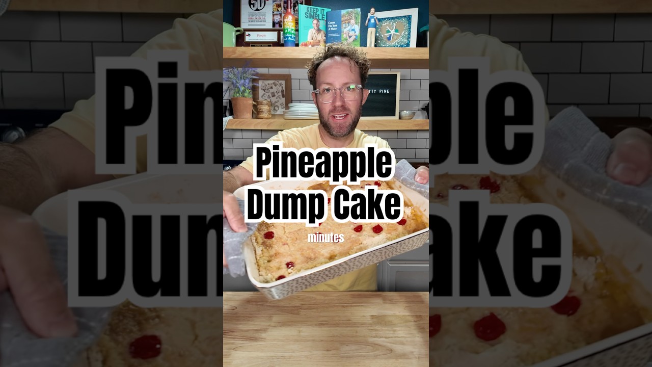 #pepperpartner #recipe #dumpcake #pineapple #cake #easydessert #yummy #tasty #sweet