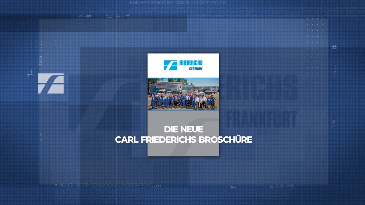 Die neue Carl Friederichs Brosch&uuml;re