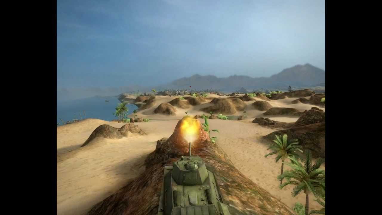 World of tanks: Far Away Tank Gun Sync 2
