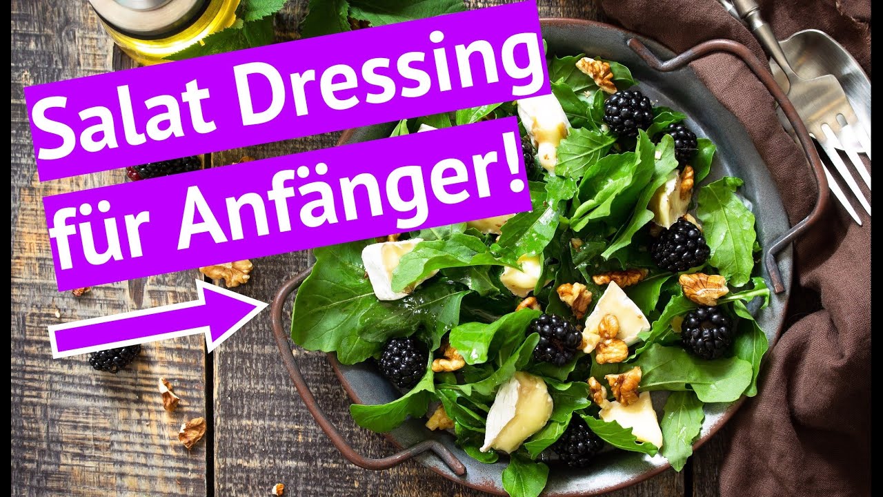 Dressing / Vinaigrette / Salatso&szlig;e - so einfach geht's!⎮Kochschule D&uuml;sseldorf
