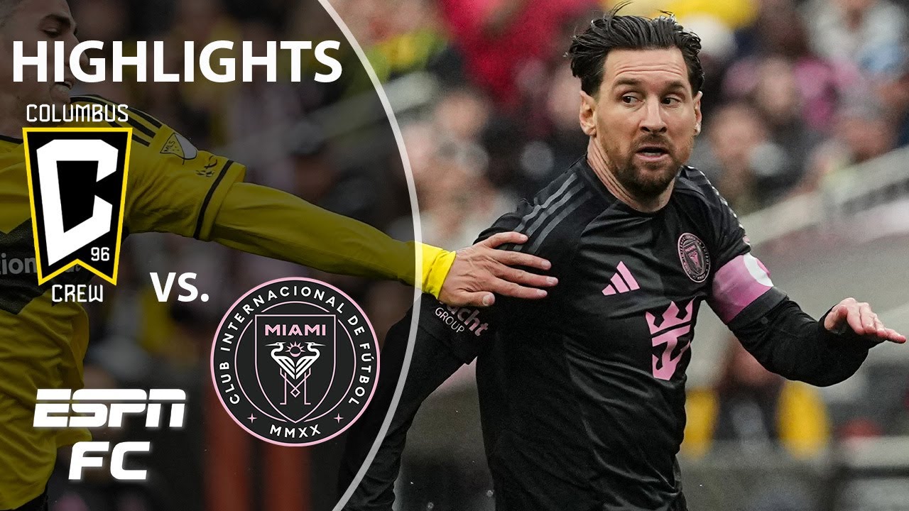 Columbus Crew vs. Inter Miami | MLS Highlights | ESPN FC