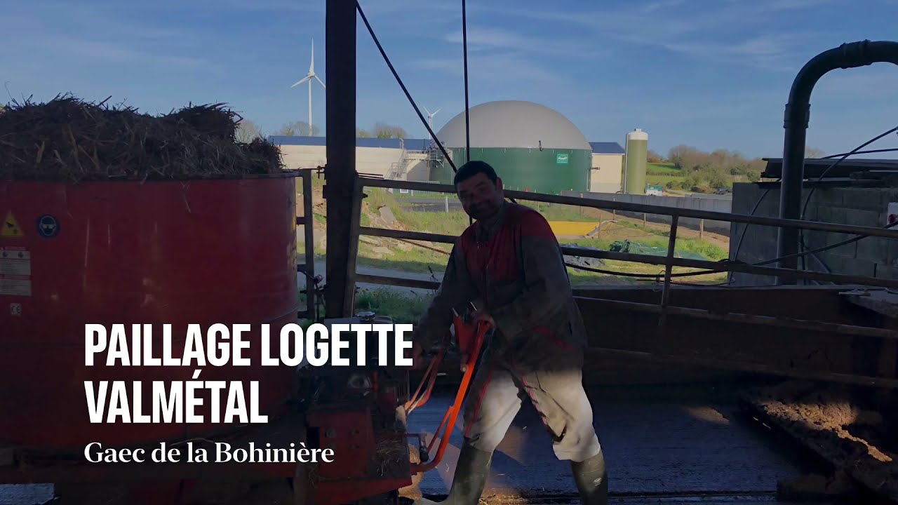Paillage logette valm&eacute;tal