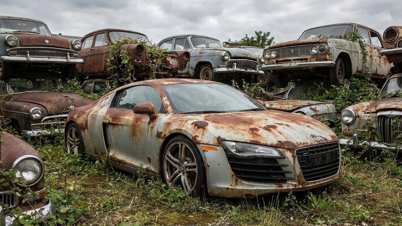 ASMR Car Restoration | Audi R8 Full Rebuild from Total Damage to Showroom Supercar