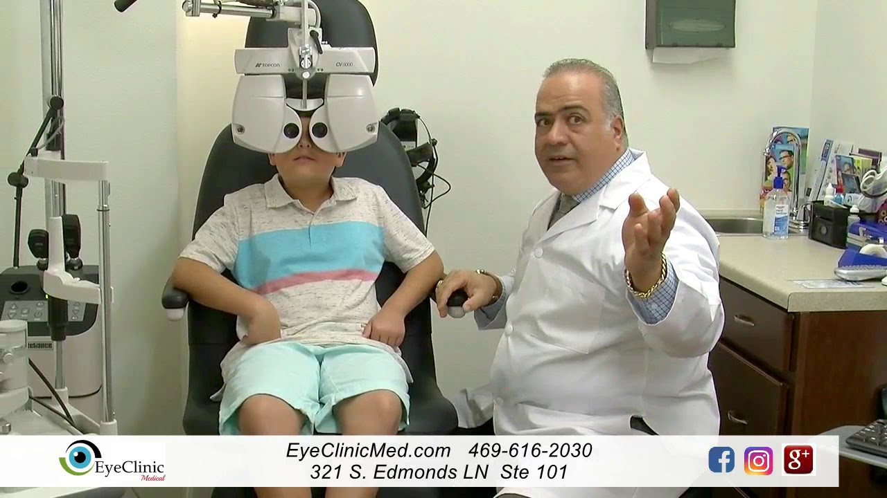 Eye Clinic Medical 15 second marketing video
