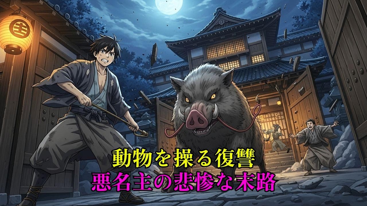 動物を操る下男の復讐…悪名主を襲った衝撃の結末