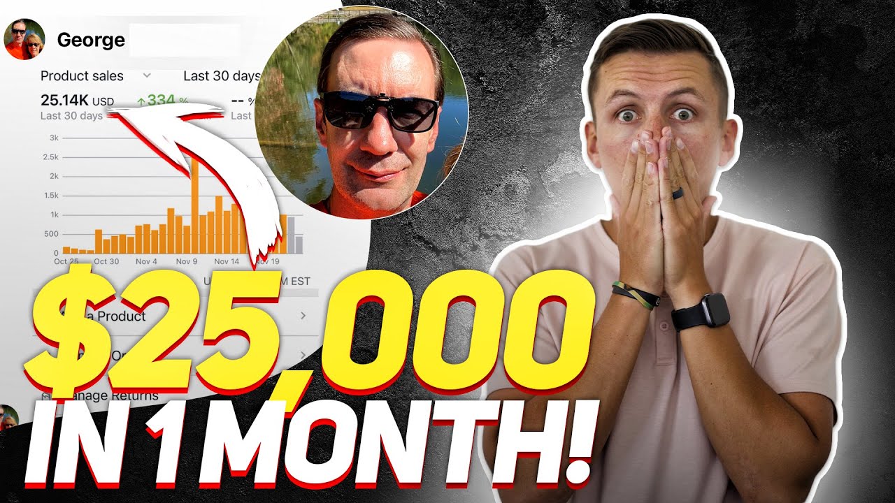 My Amazon FBA Student Hit $25k in 30 Days!! (Amazon Success Story)