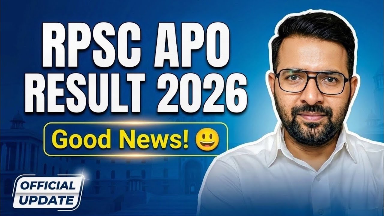RPSC APO Pre Result Out 2026 || Good News!
