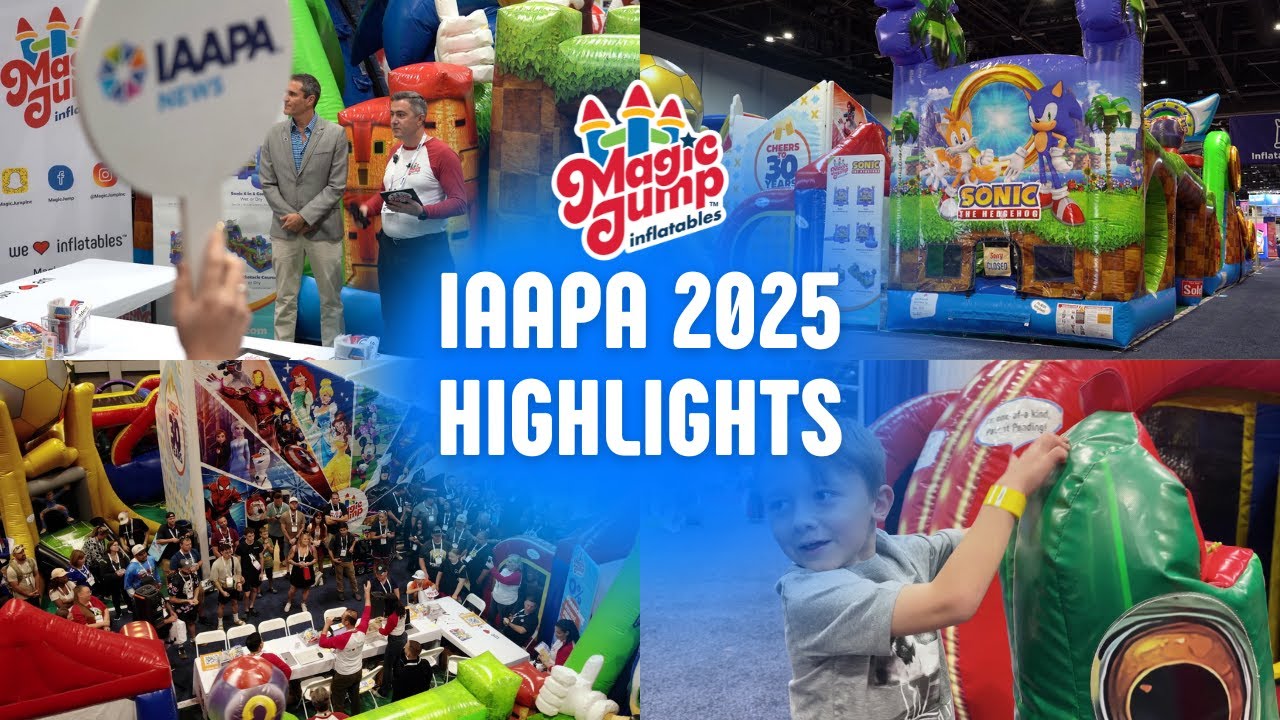 Magic Jump's 2025 IAAPA Expo Highlights & New Releases for 2026