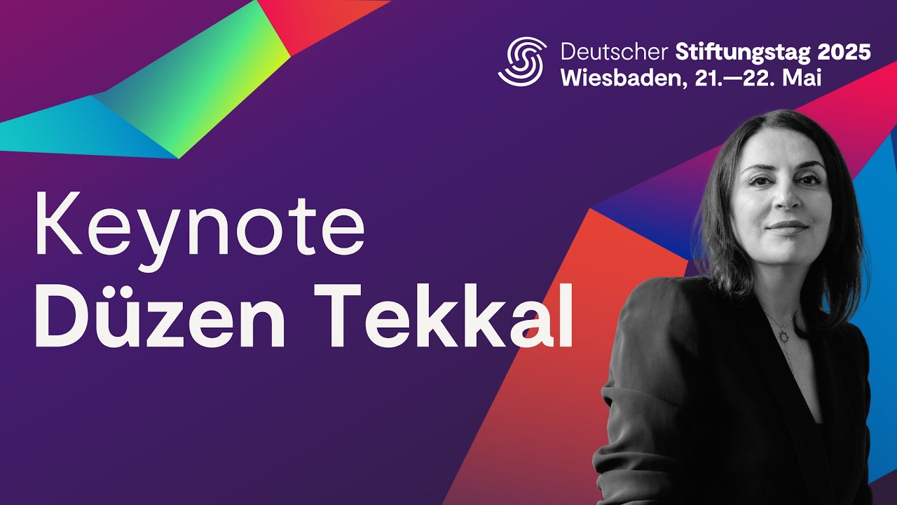 Deutscher Stiftungstag 2025: Keynote von Düzen Tekkal