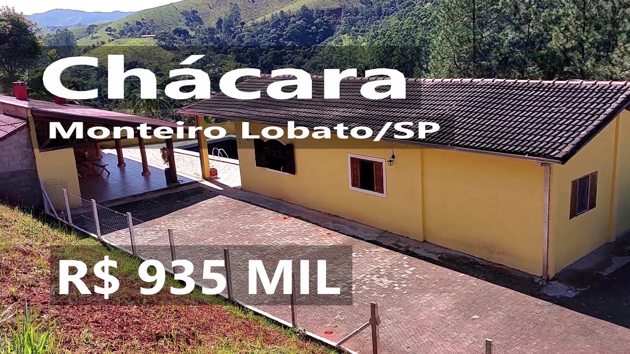 CHÁCARA BONITA 24.200 m² + casa, piscina, área gourmet e o aconchego  de Monteiro Lobato/SP