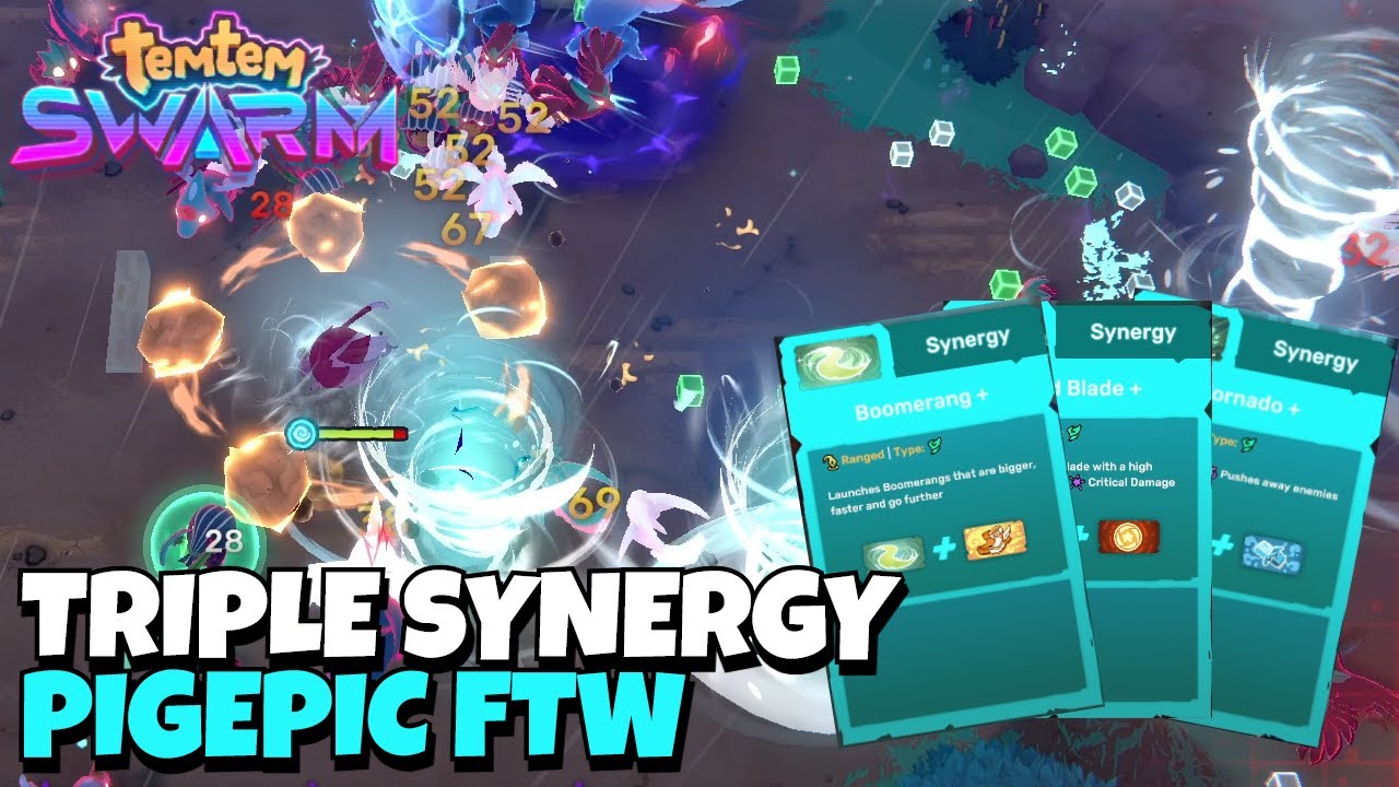 We Got Triple Synergy On Pigepic And It Was EPIC | Temtem: Swarm