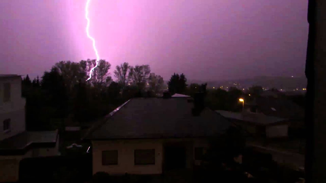Gewitter/Thunderstorm 04.26.2014 at night