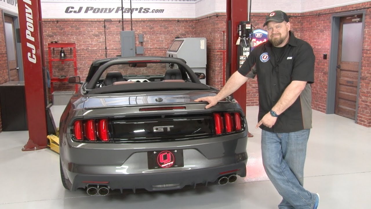 2015-2017 Mustang GT Roush Axle-Back Quad Tip Exhaust Installation