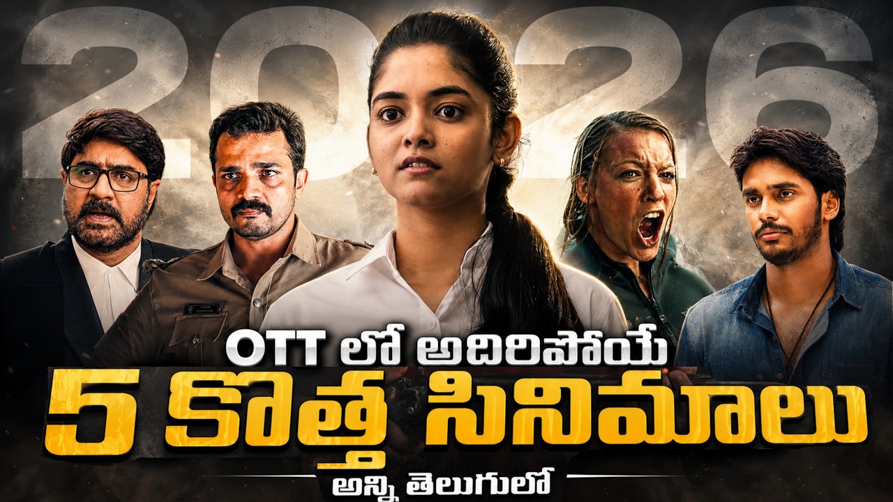 5 Recent Best OTT Movies You Should Watch In Telugu | Prime Video, Jiohotstar, Zee5