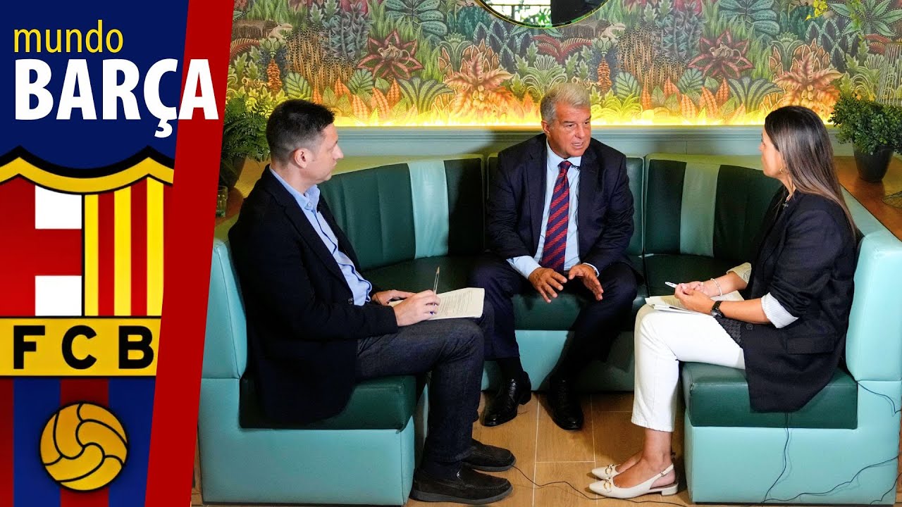 ENTREVISTA JOAN LAPORTA (4): Laporta conf&iacute;a en un acuerdo entre UEFA y Superliga