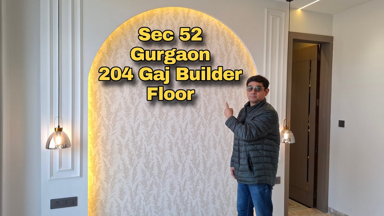 Gurgaon Sec 52 204 Gaj builder floor    #meerut #ghaziabad #faridabadnews #delhiaajtak#Pataudi#noida