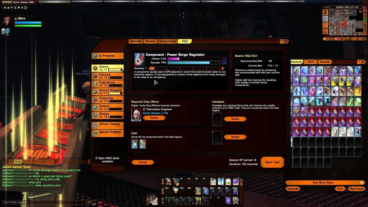 Star Trek Online - Upgrade Guide (Doffs, Critting, and Farming Materials)