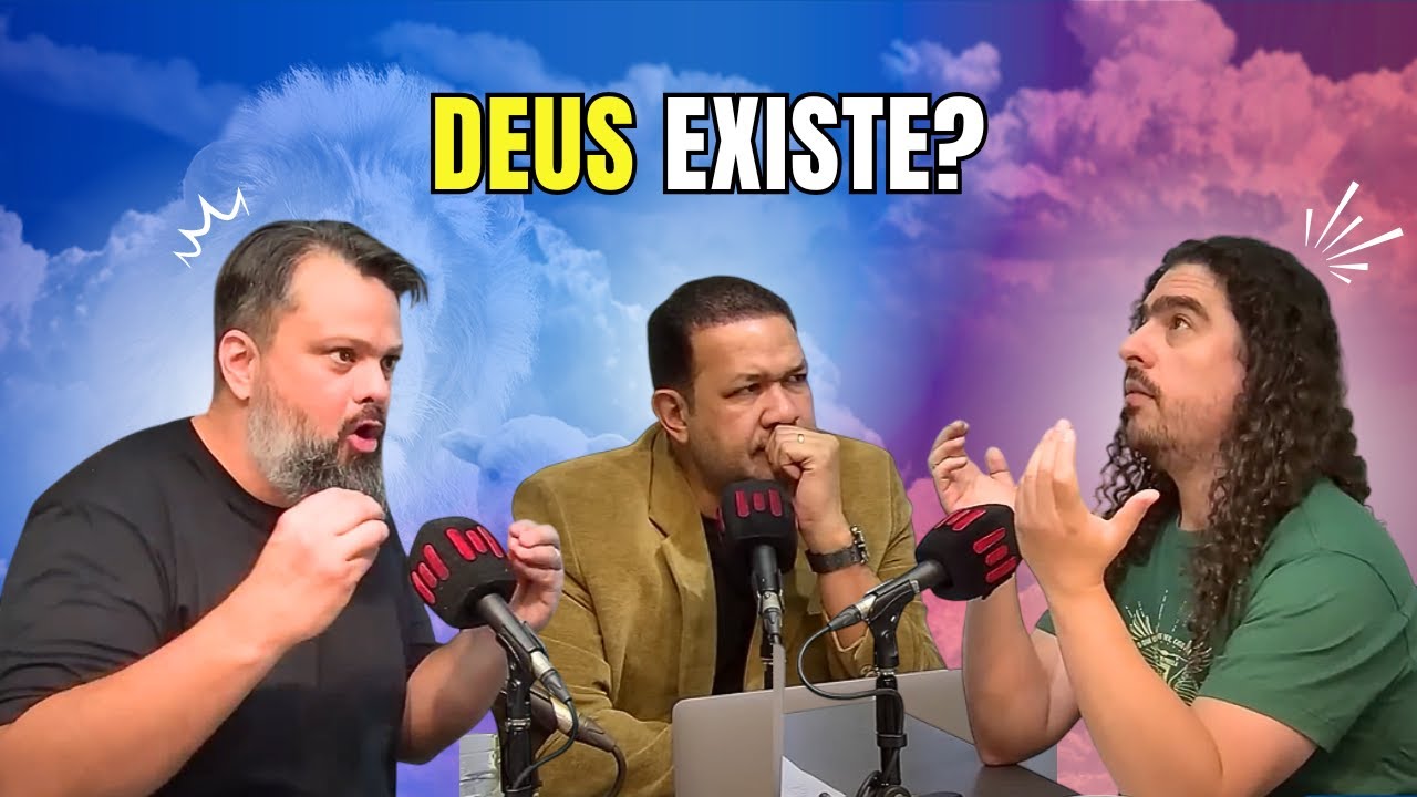 DEUS EXISTE? PASTOR E CIENTISTA ATEU DEBATEM AO VIVO!