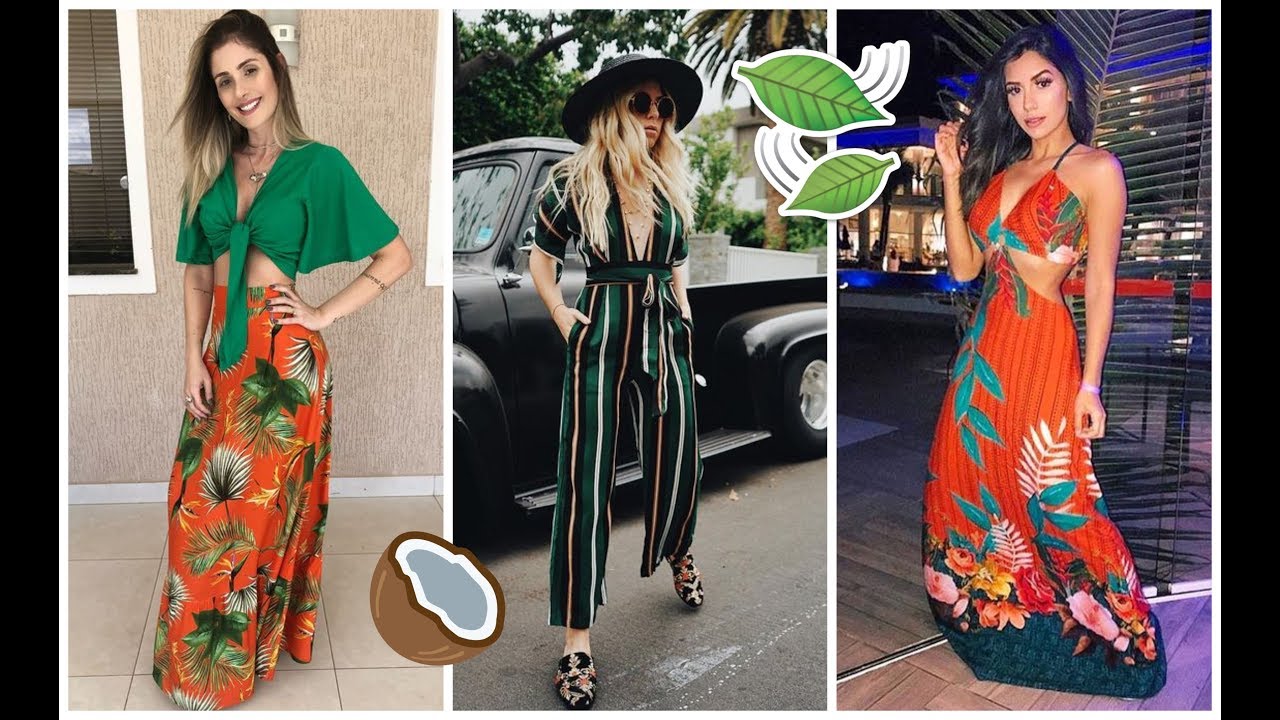 OUTFITS TROPICALES 2020 | ALOHA ❤️