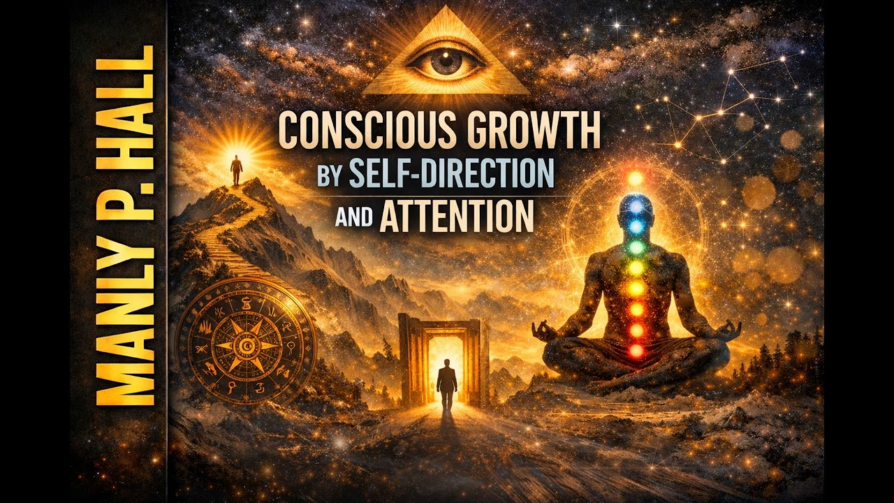 Manly P.Hall Self-Direction, Conscious Growth And Attention