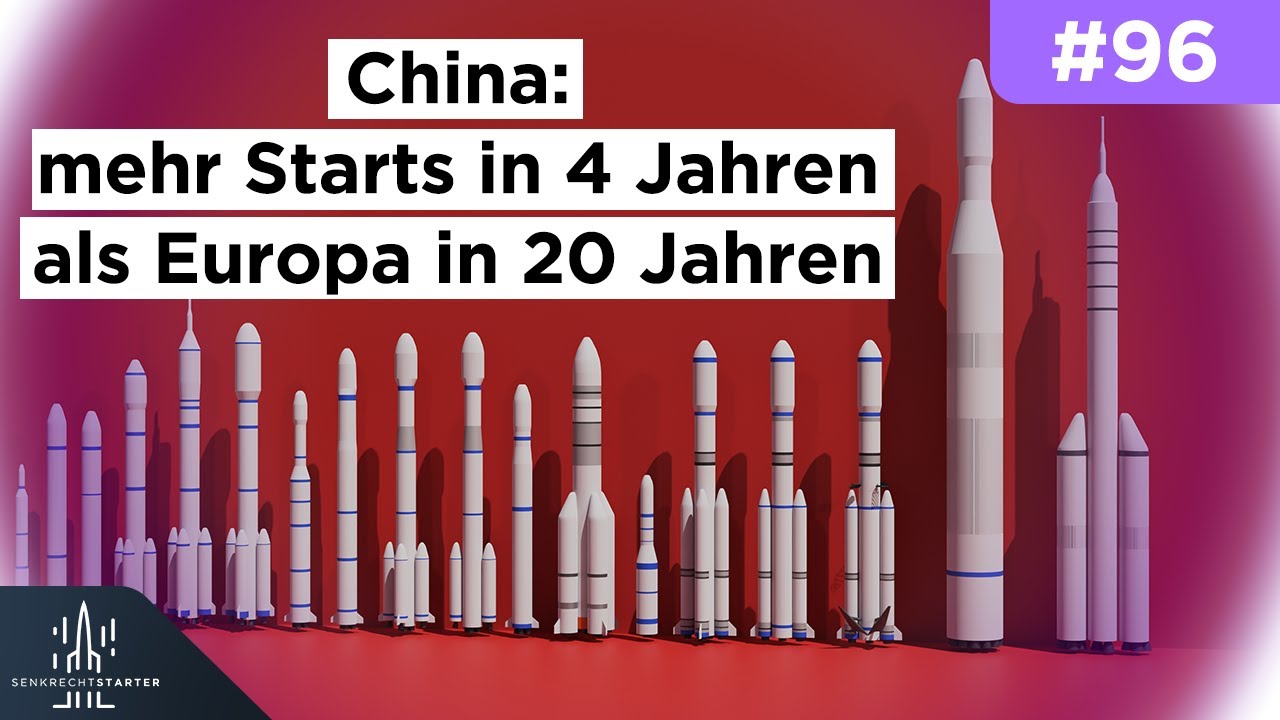 Alle chinesischen Langer Marsch Raketen vorgestellt - Europäische Raumfahrt völlig abgeschlagen?