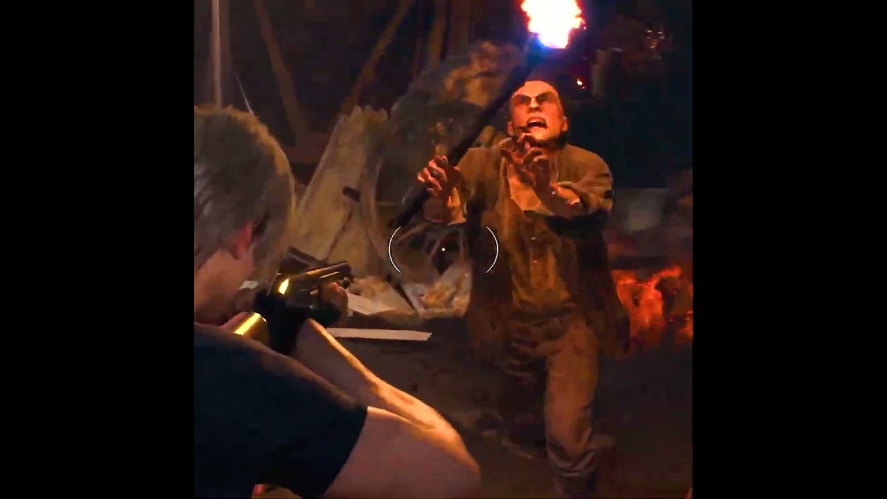 Resident Evil 4: Underground Mines Ganados Fight Gameplay Guide 