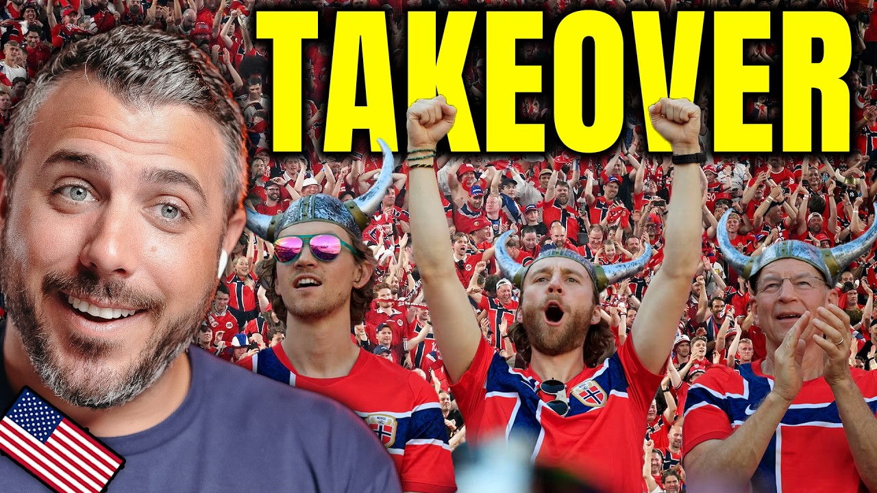 Norway Fans IGNITE the Viral &ldquo;Viking Row&rdquo; in Heavy Rain 😱