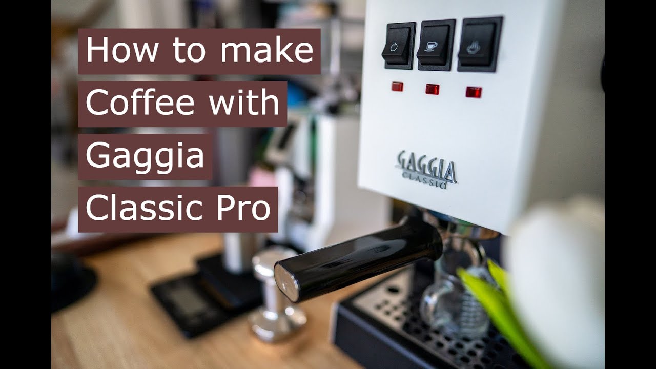 ❤️How to make amazing coffee with - Gaggia Classic Pro - Latte Art, Espresso - Remember these tips!