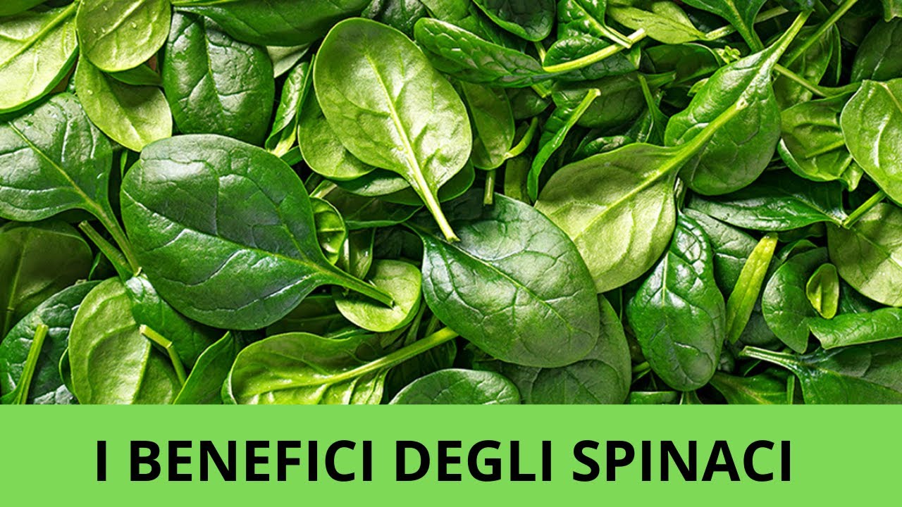 I BENEFICI DEGLI SPINACI