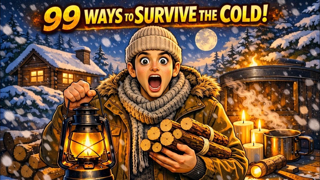 Power Outage Survival Guide: 99 Smart Ways to Stay Warm Without Electricity❄️(Safe & Practical Tips)