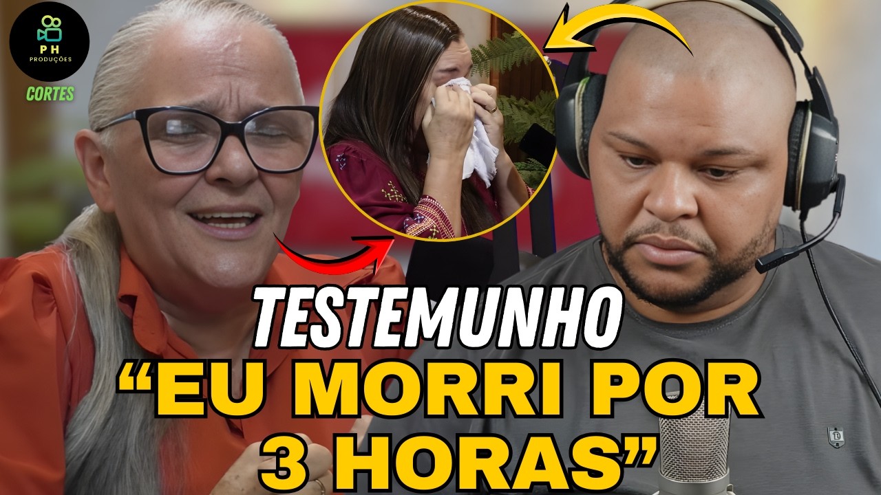 ✅​É DE ARREPIAR O TESTEMUNHO DESSA CANTORA😭