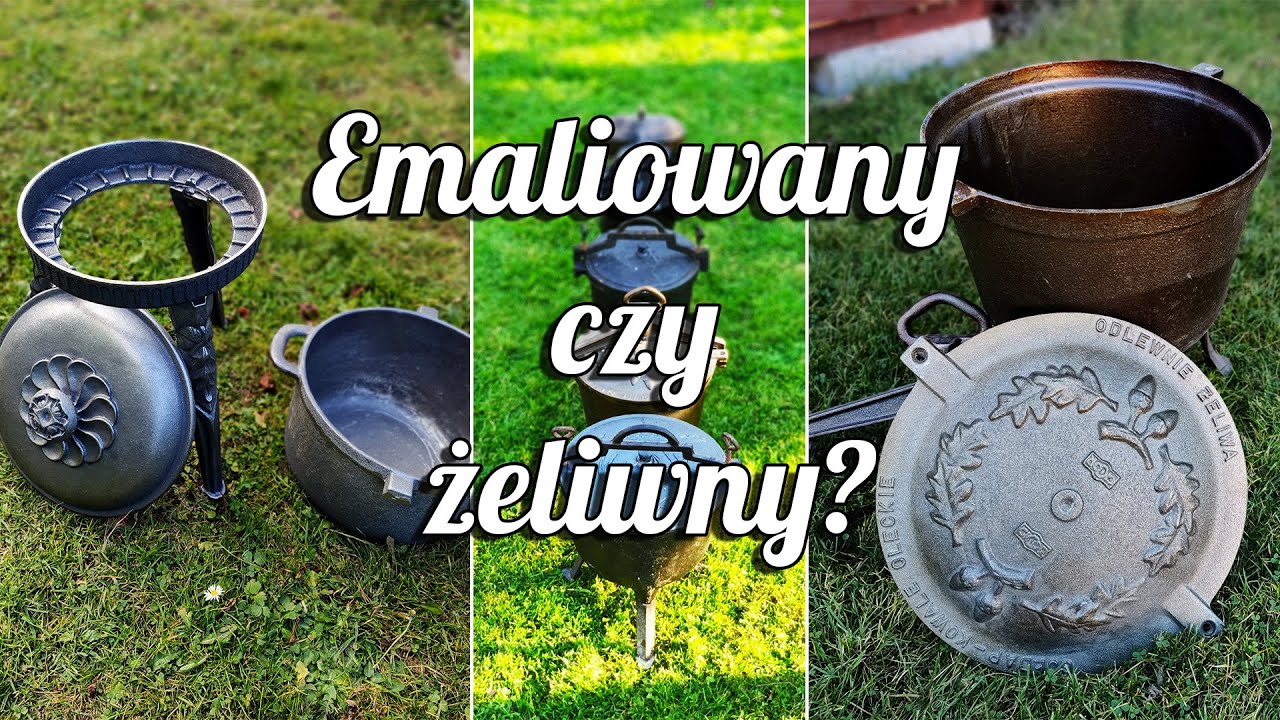 Jaki kociołek wybrać, cz. 2 | emaliowany czy żeliwny | Jadło z kotła | Gicor | Żeliwiak