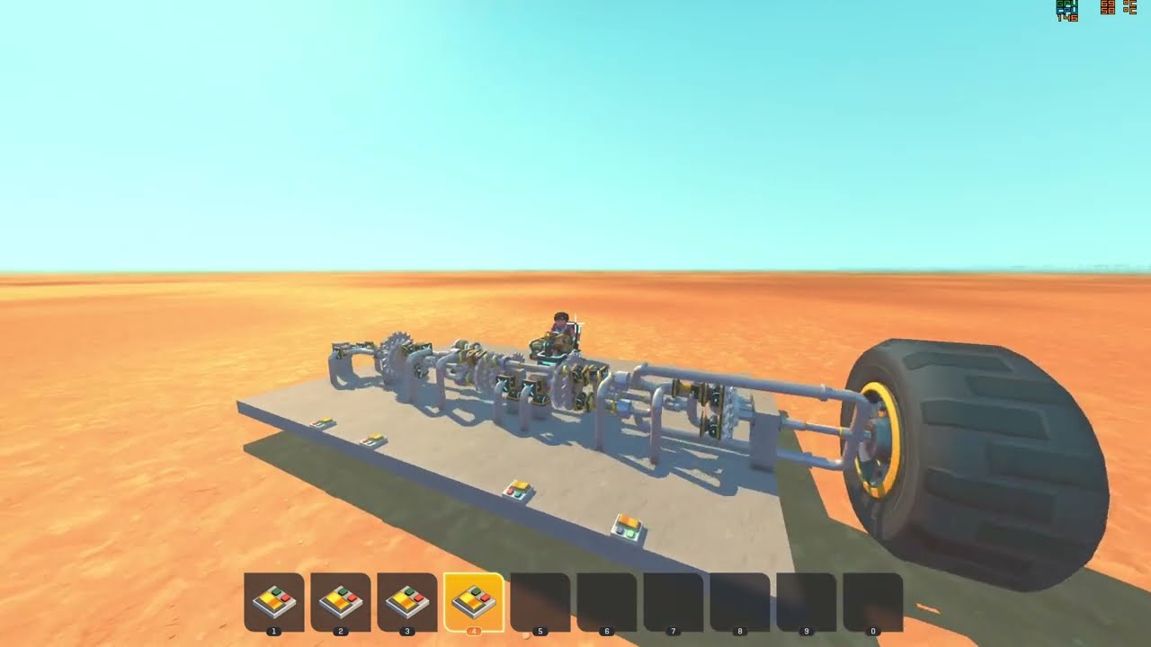 Scrap Mechanic 3 Speed Manuel Transmission W/ Reverse!
