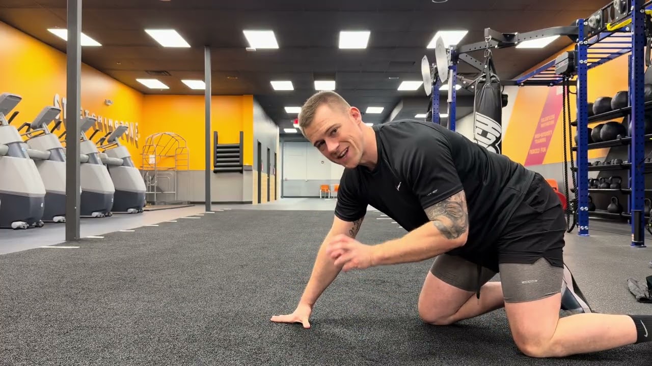 All-Four Inferior R Glute Max Stretch