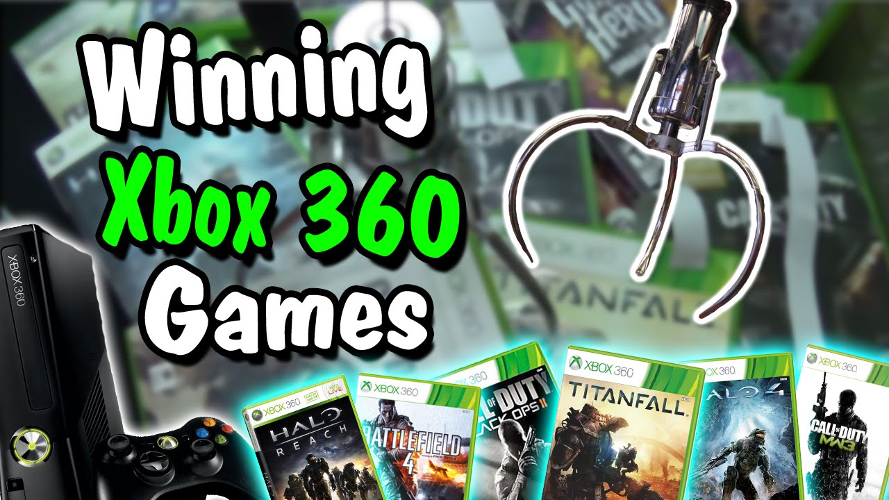 Xbox 360 Games - Claw Machine Wins!