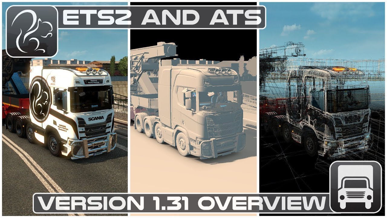 ETS2 + ATS Version 1.31 Release (Euro Truck Simulator 2 + American Truck Simulator)