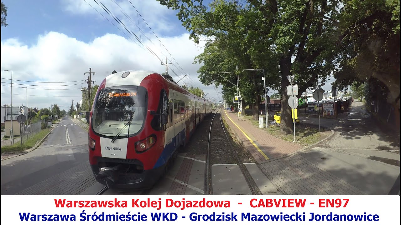 WKD EN97 Warszawa - Grodzisk Mazowiecki [CabView 4K] #wkd #cabview #strajkwkd