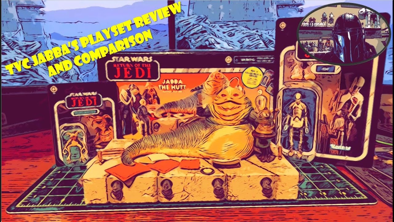 TVC Jabba the Hutt Action Playset Review and Comparison