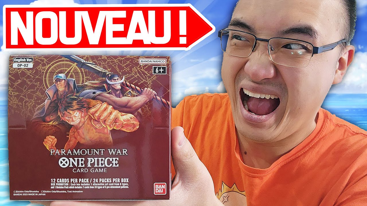 Les nouvelles cartes ''ONE PIECE PARAMOUNT WAR'' sont arrivées !