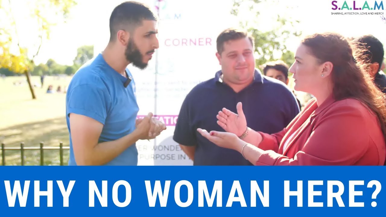 WOMAN RIGHTS IN ISLAM EXPLAINED TO ESSEX GIRL - SPEAKERS CORNER