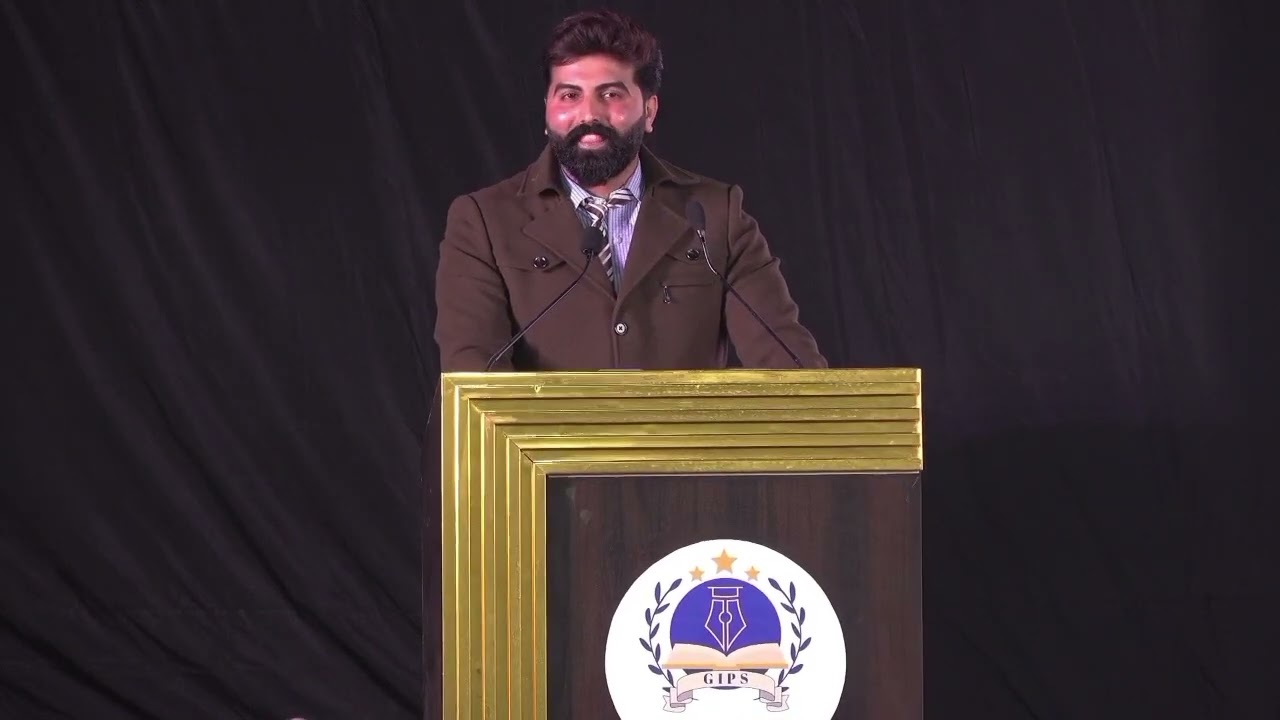 Speech of Mr. A.K Sharma, G.I.P.S Principal during Annual Day