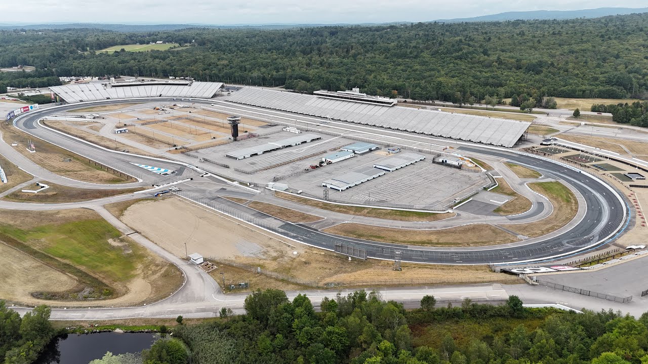 New Hampshire Motor Speedway by drone The Magic Mile