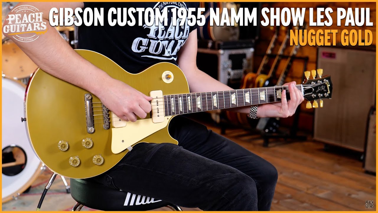 Gibson Custom 1955 NAMM Show Commemorative Edition Les Paul | Nugget Gold